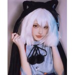 Halloween Black cat shawl