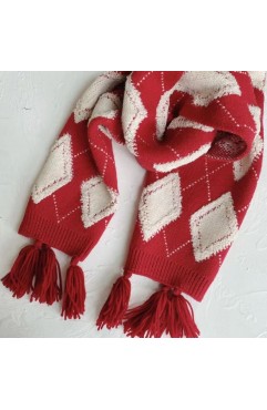 Red scarf