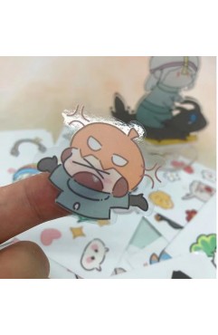 Cartoon sticker