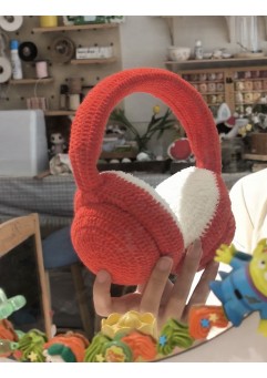 Red earmuffs