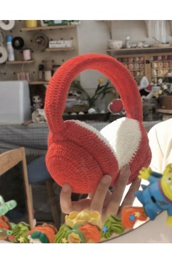 Red earmuffs